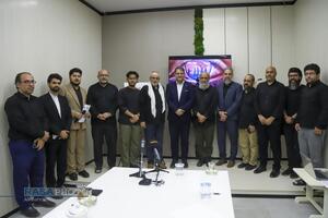 مراسم رونمایی از نشان ویژه و پوستر دومین رویداد بین المللی نحن ابناء الحسین (ع)
