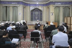 آیین رونمایی از کتاب دروس في الجبر و الاختیار
