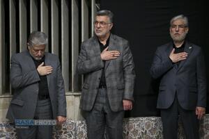 عزاداری هیئتهای دانشجویی به مناسبت اربعین حسینی در حسینیه امام خمینی (ره)