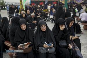 پیاده روی جاماندگان اربعین در تهران
