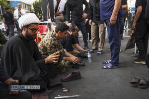 پیاده روی جاماندگان اربعین در تهران
