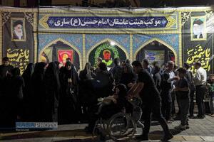 خدمت رسانی موکب‌ها به رائران حضرت امام رضا (علیه‌السلام)