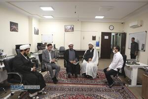 بازدید مدیرکل اداره فرهنگ و ارشاد اسلامی استان قم از رسا