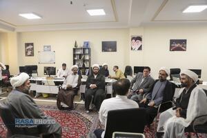 بازدید مدیرکل اداره فرهنگ و ارشاد اسلامی استان قم از رسا