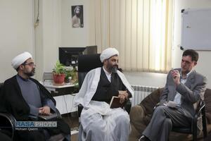 بازدید مدیرکل اداره فرهنگ و ارشاد اسلامی استان قم از رسا