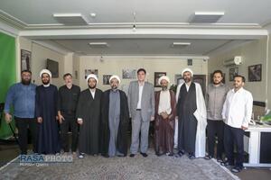 بازدید مدیرکل اداره فرهنگ و ارشاد اسلامی استان قم از رسا