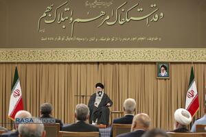 دیدار رئیس‌ جمهور و اعضای هیئت دولت با رهبر معظم انقلاب