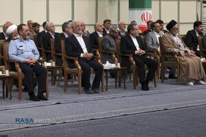 دیدار رئیس‌ جمهور و اعضای هیئت دولت با رهبر معظم انقلاب