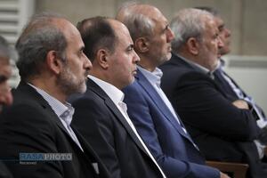 دیدار رئیس‌ جمهور و اعضای هیئت دولت با رهبر معظم انقلاب