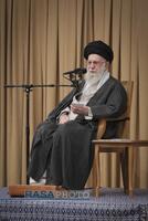دیدار رئیس‌ جمهور و اعضای هیئت دولت با رهبر معظم انقلاب