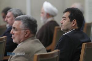 دیدار رئیس‌ جمهور و اعضای هیئت دولت با رهبر معظم انقلاب