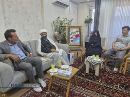 دیدار مدیرعامل خبرگزاری رسا با خانواده طلبه شهید ابراهیمی