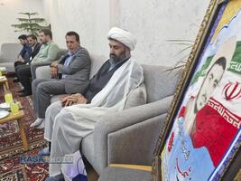 دیدار مدیرعامل خبرگزاری رسا با خانواده طلبه شهید ابراهیمی