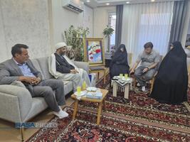 دیدار مدیرعامل خبرگزاری رسا با خانواده طلبه شهید ابراهیمی