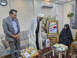 دیدار مدیرعامل خبرگزاری رسا با خانواده طلبه شهید ابراهیمی