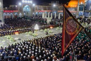 آیین شمعدان‌ در شام رحلت بانوی کرامت (س)