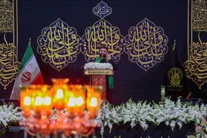 آیین شمعدان‌ در شام رحلت بانوی کرامت (س)