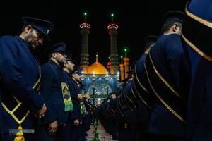 آیین شمعدان‌ در شام رحلت بانوی کرامت (س)