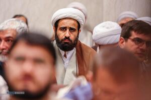 نشست طلاب و فضلای استان همدانی با حضور رئیس جامعه مدرسین