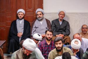 نشست طلاب و فضلای استان همدانی با حضور رئیس جامعه مدرسین