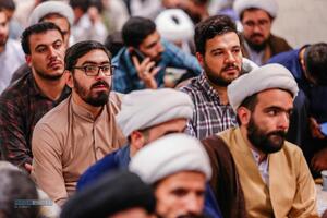نشست طلاب و فضلای استان همدانی با حضور رئیس جامعه مدرسین