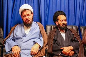 نشست طلاب و فضلای استان همدانی با حضور رئیس جامعه مدرسین