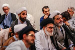 نشست طلاب و فضلای استان همدانی با حضور رئیس جامعه مدرسین