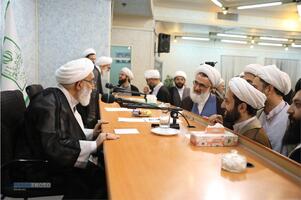 نشست دبیر شورای عالی حوزه‌های علمیه با مدیران و اساتید مدارس عالی و مراکز تخصصی فقه و اصول