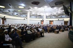 مراسم اختتامیه دوره آموزشی - توجیهی با حضور ۵۰۰ نفر از معاونین و مسئولین تبلیغ