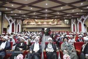 گردهمایی مبلغین استان همدان با حضور آیت الله مروی