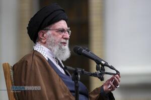 دیدار دانش‌آموزان و دانشجویان با رهبر معظم انقلاب