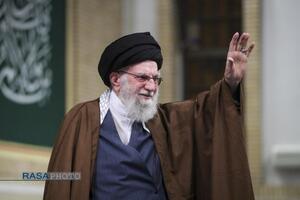 دیدار دانش‌آموزان و دانشجویان با رهبر معظم انقلاب