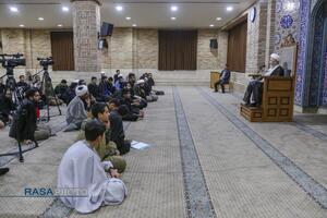 جلسه درس اخلاق حضرت آیت الله سبحانی