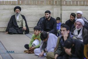 جلسه درس اخلاق حضرت آیت الله سبحانی