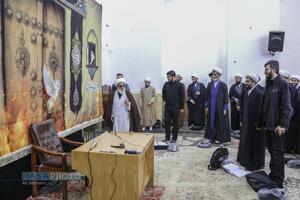 جلسه درس خارج آیت الله شب زنده‌دار