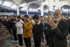 اقامه نماز باران در قم