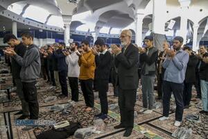 اقامه نماز باران در قم