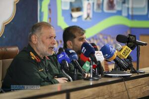 نشست خبری فرمانده سپاه استان قم