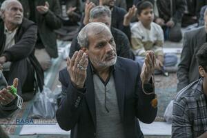 اقامه دومین نماز طلب باران در قم