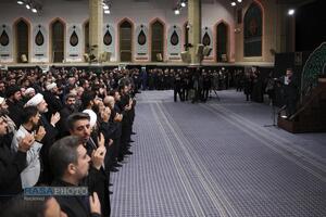 شب اول عزاداری فاطمیه ۱۴۰۴ با حضور رهبر معظم انقلاب