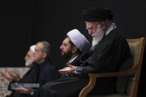 شب اول عزاداری فاطمیه ۱۴۰۴ با حضور رهبر معظم انقلاب