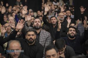 مراسم عزاداری شب شهادت حضرت فاطمةالزهرا (سلام‌الله‌علیها) در حسینیه امام خمینی (ره)