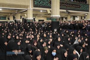 مراسم عزاداری شب شهادت حضرت فاطمةالزهرا (سلام‌الله‌علیها) در حسینیه امام خمینی (ره)