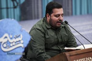 مراسم روز بسیج در حسینیه امام خمینی (ره)