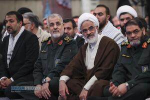 مراسم روز بسیج در حسینیه امام خمینی (ره)