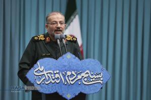 مراسم روز بسیج در حسینیه امام خمینی (ره)