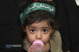 مراسم روز بسیج در حسینیه امام خمینی (ره)