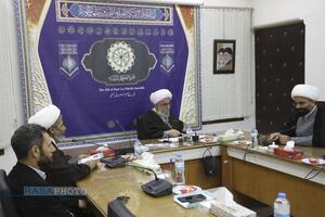 دیدار اعضای ستاد کنگره آیت الله یزدی (ره) بادبیرکل مجمع جهانی اهلبیت (ع)