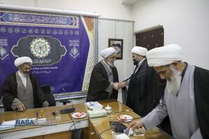 دیدار اعضای ستاد کنگره آیت الله یزدی (ره) بادبیرکل مجمع جهانی اهلبیت (ع)