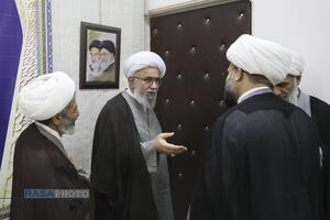 دیدار اعضای ستاد کنگره آیت الله یزدی (ره) بادبیرکل مجمع جهانی اهلبیت (ع)